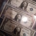 35 silver certificate. 1935 b thru h and 1957...57a.,.57b fine to uncirculated