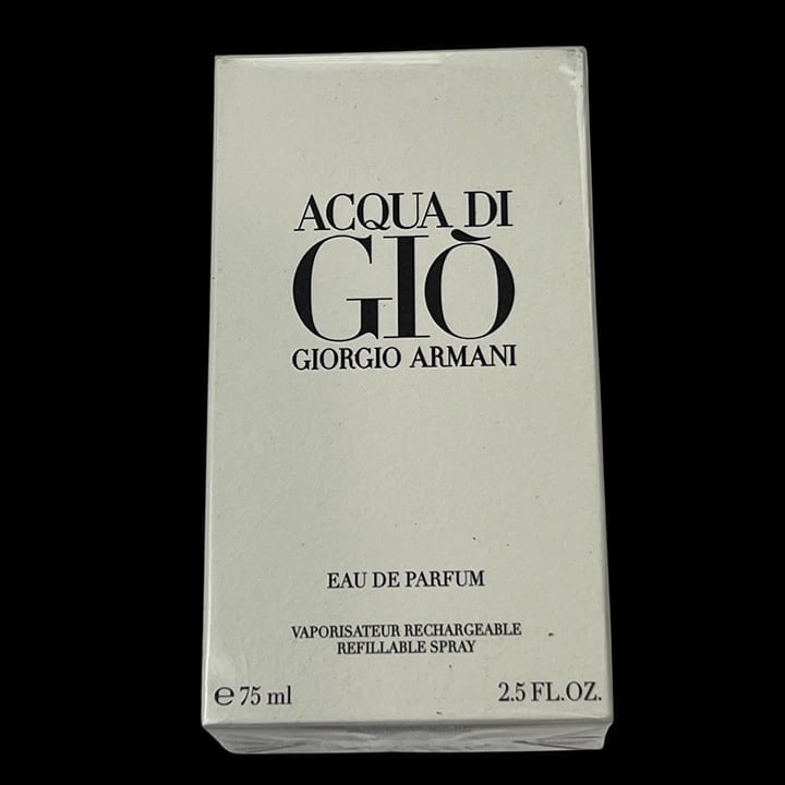 Giorgio Armani Acqua Di Gio Eau De Parfum Refillable Spray 2.5 OZ / 75 ML