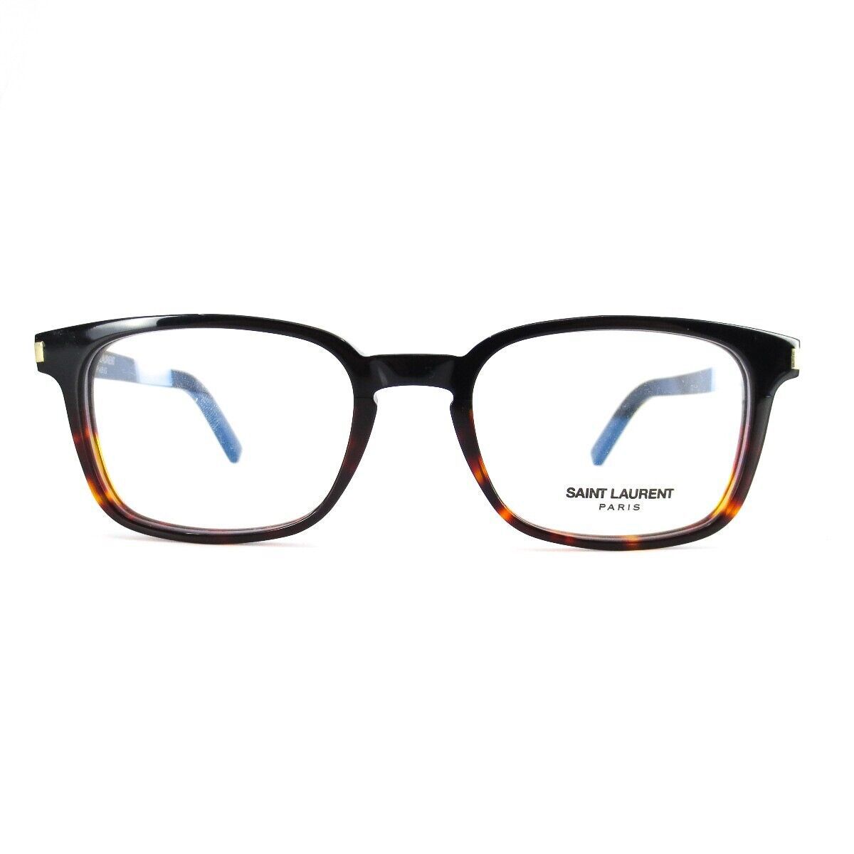 Saint Laurent Eyeglasses Frames SL7 006 Tortoise Black brown glasses 51-20-140