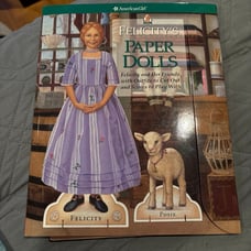American Girl felicity’s paper dolls