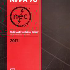National Electrical Code 2017 1st Edition ISBN-13: 978-1455912773,