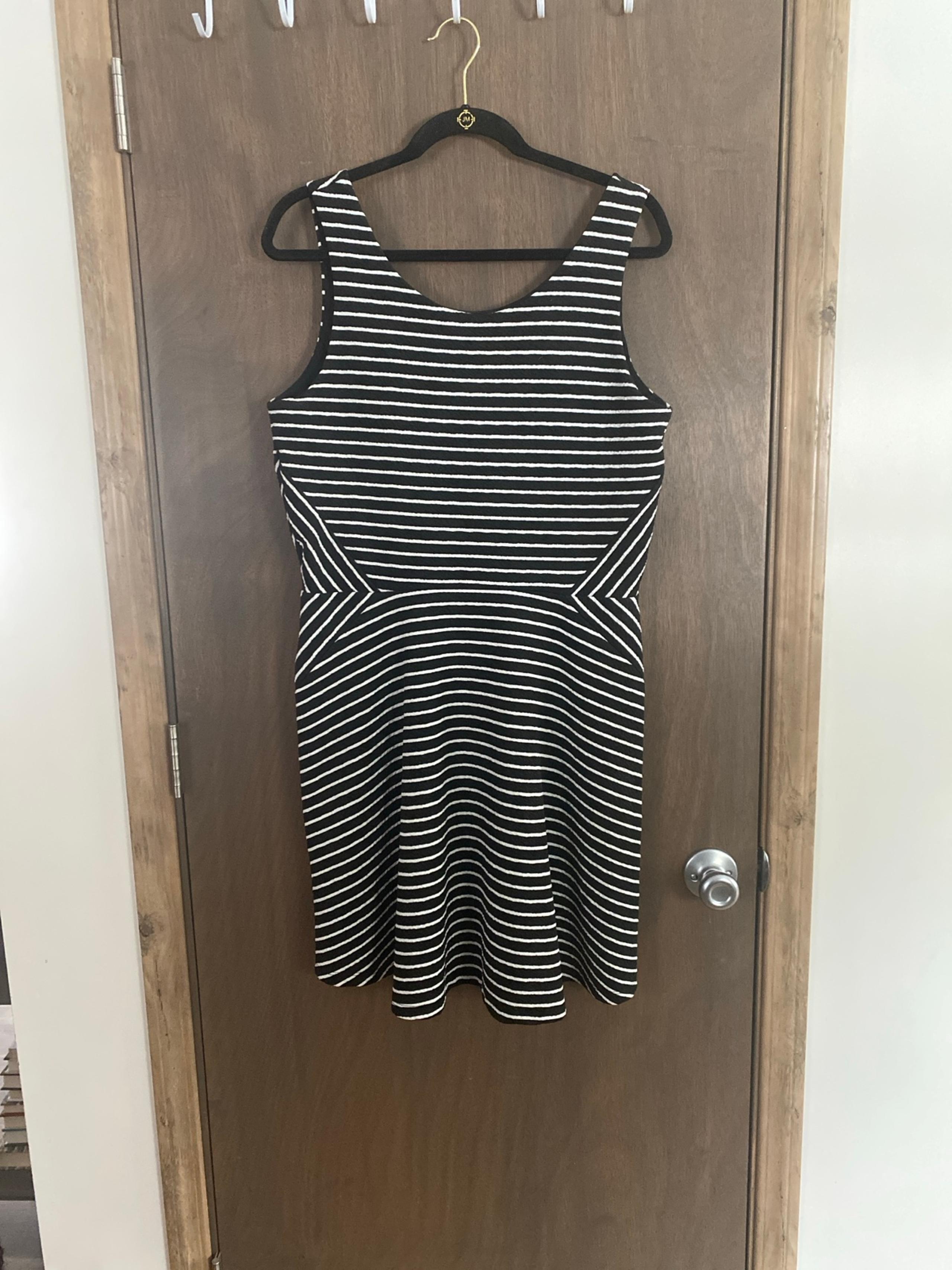 XOXO A-Line Striped Dress XL