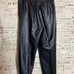 Vintage Suzelle Black Leather Pants