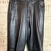 Vintage Suzelle Black Leather Pants