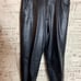 Vintage Suzelle Black Leather Pants