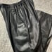 Vintage Suzelle Black Leather Pants