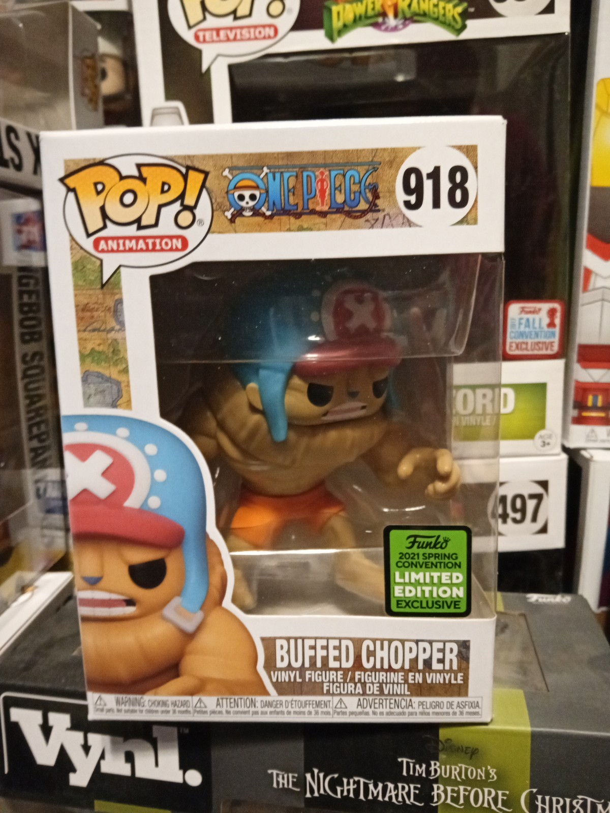 Buffed Chopper 2021 Exclusive Funko Pop in Pop Protector