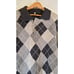 Men's ARGYLE Lambswool Blend Pullover Sweater Sz Medium Preppy Casual Academia