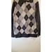 Men's ARGYLE Lambswool Blend Pullover Sweater Sz Medium Preppy Casual Academia