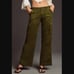 New women's XS Anthropologie x Sanctuary reissue cargo pants in Moss Green