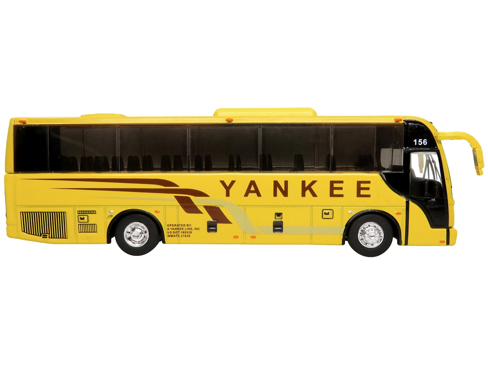 TEMSA TS 35E Coach Bus Yellow Yankee Trails The Bus & Motorcoach Collection