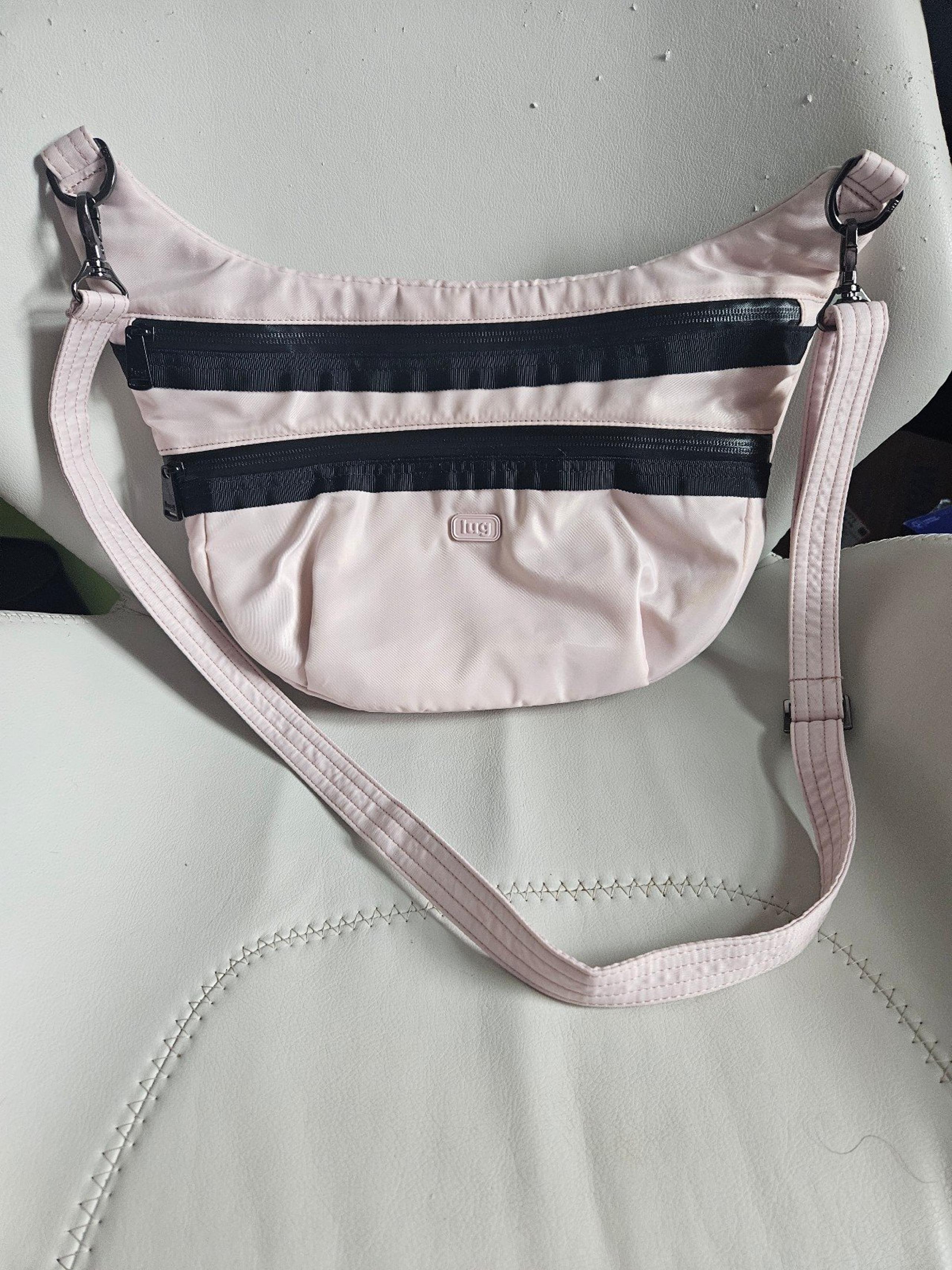 Lug Hippy Bag Soft Pink Crossbody Bag NWOT