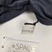 L*Space Kim Bikini Top in Black Strapless Tube Size Small NWT