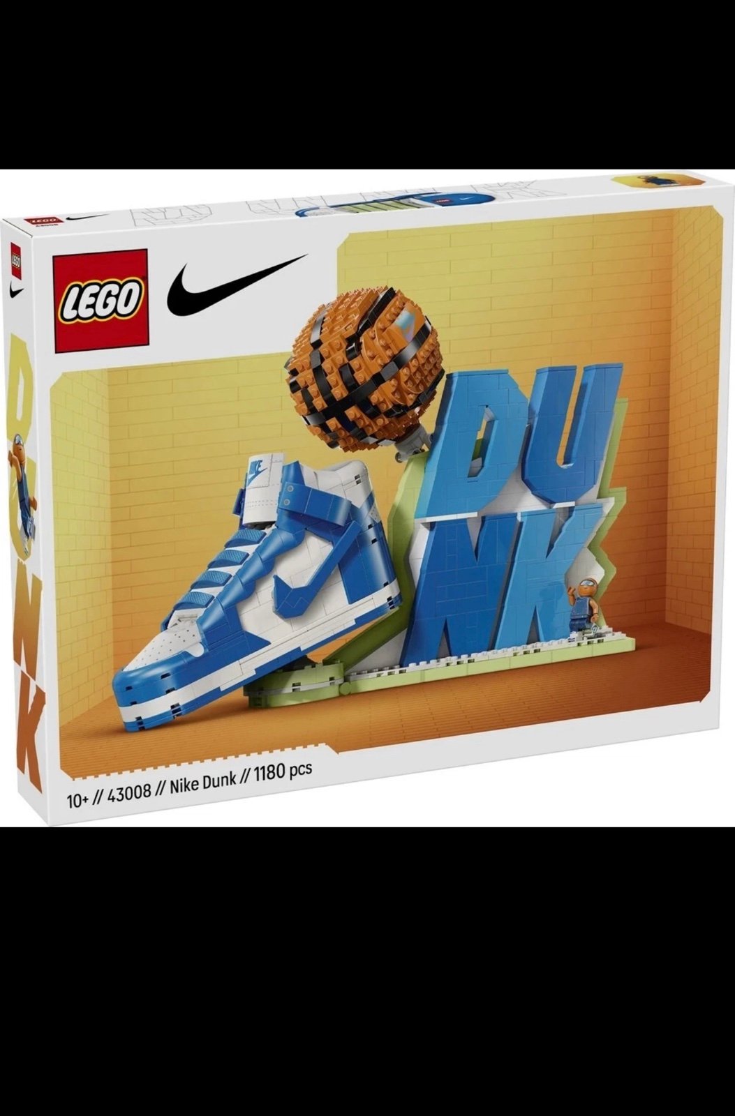 Lego 43008 Nike Dunk x Lego Set New Sealed