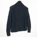 Revolve Leo & Sage Silver & black metallic coated Cowl neck sweater