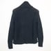 Revolve Leo & Sage Silver & black metallic coated Cowl neck sweater