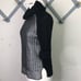 Revolve Leo & Sage Silver & black metallic coated Cowl neck sweater