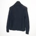 Revolve Leo & Sage Silver & black metallic coated Cowl neck sweater