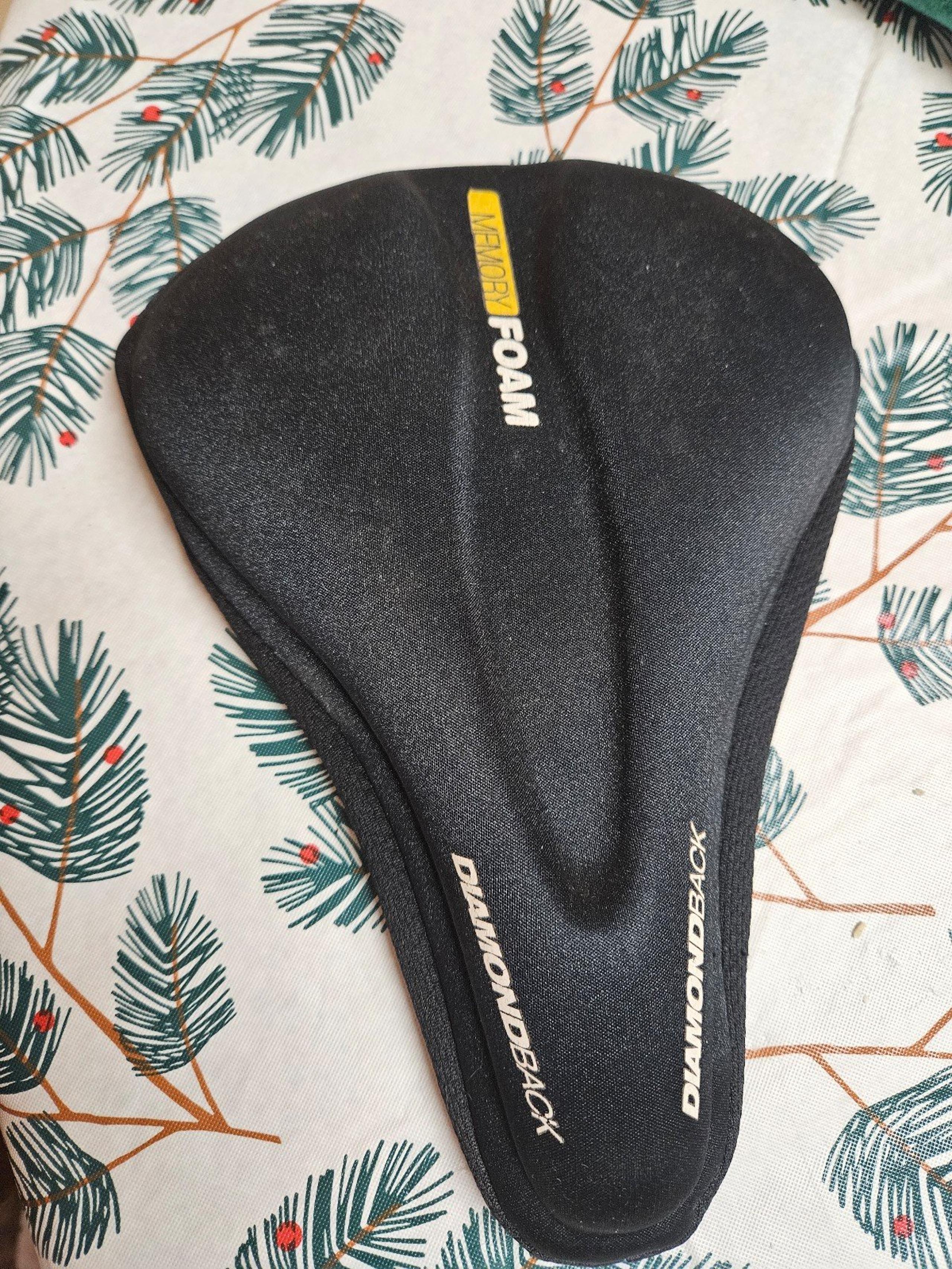 Thick memory foam bike seat cover