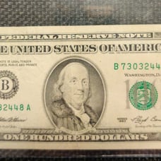 100 Dollar Bill Series 1993