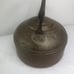 Vintage Solid Copper Tea Kettle Whistle Large Pot Wood Handle