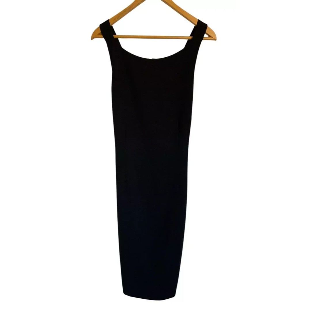 Evan Picone Dress Womens 8 Maxi Rhinestone Straps Formal Gown Criss Cross Back