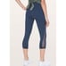 LULULEMON ATHLETICA Train Times Crop 21' in True Navy Size 8