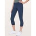 LULULEMON ATHLETICA Train Times Crop 21' in True Navy Size 8