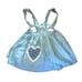 Vintage Blue Coquette Apron