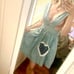 Vintage Blue Coquette Apron