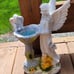 Solar Garden Statues Outdoor Décor,Angel Outdoor Statues with Lantern,Resin