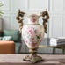 NEW!! Limited Edition! Vintage Style Tall Floral Vase! Shabby Chic Ornate Vase!