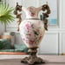 NEW!! Limited Edition! Vintage Style Tall Floral Vase! Shabby Chic Ornate Vase!