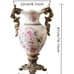 NEW!! Limited Edition! Vintage Style Tall Floral Vase! Shabby Chic Ornate Vase!