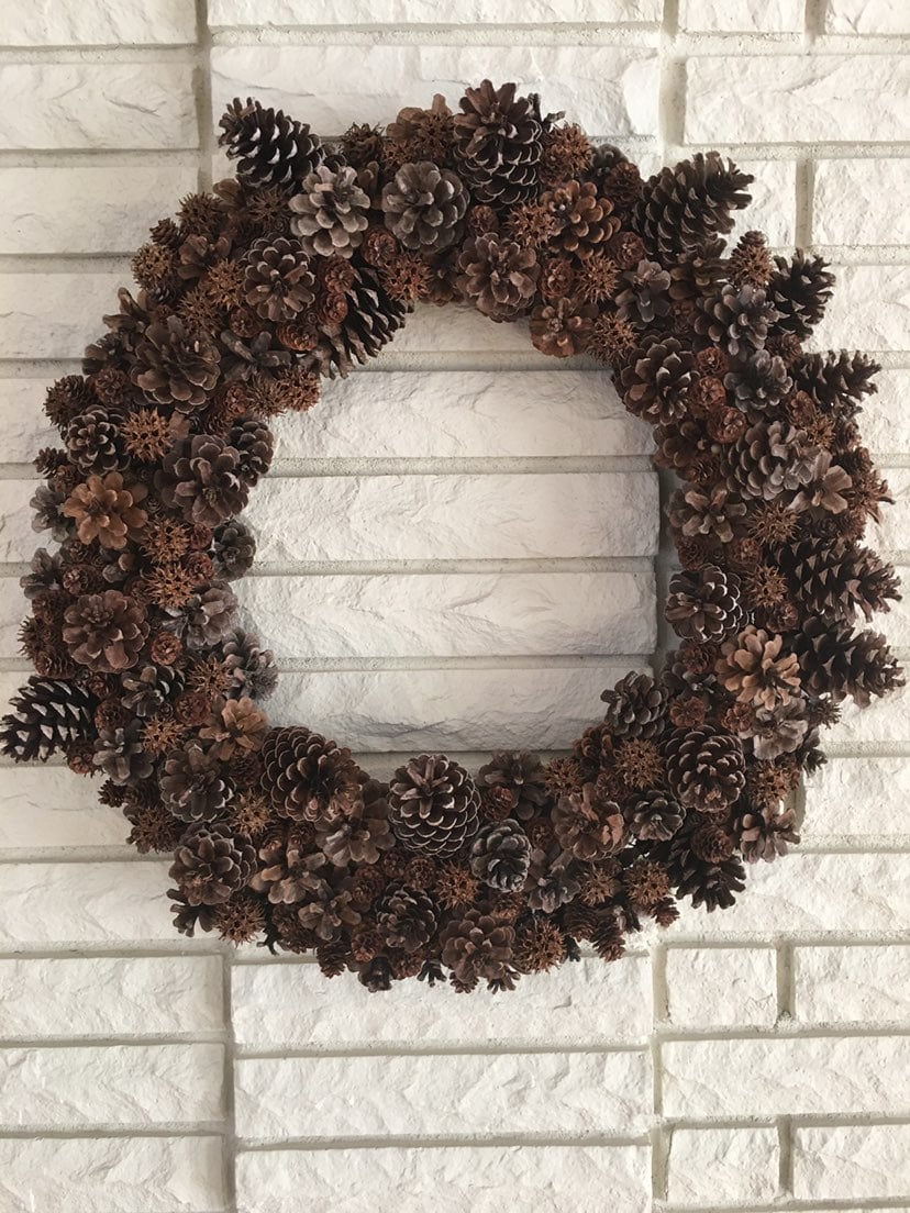 Pine Cone Wreath