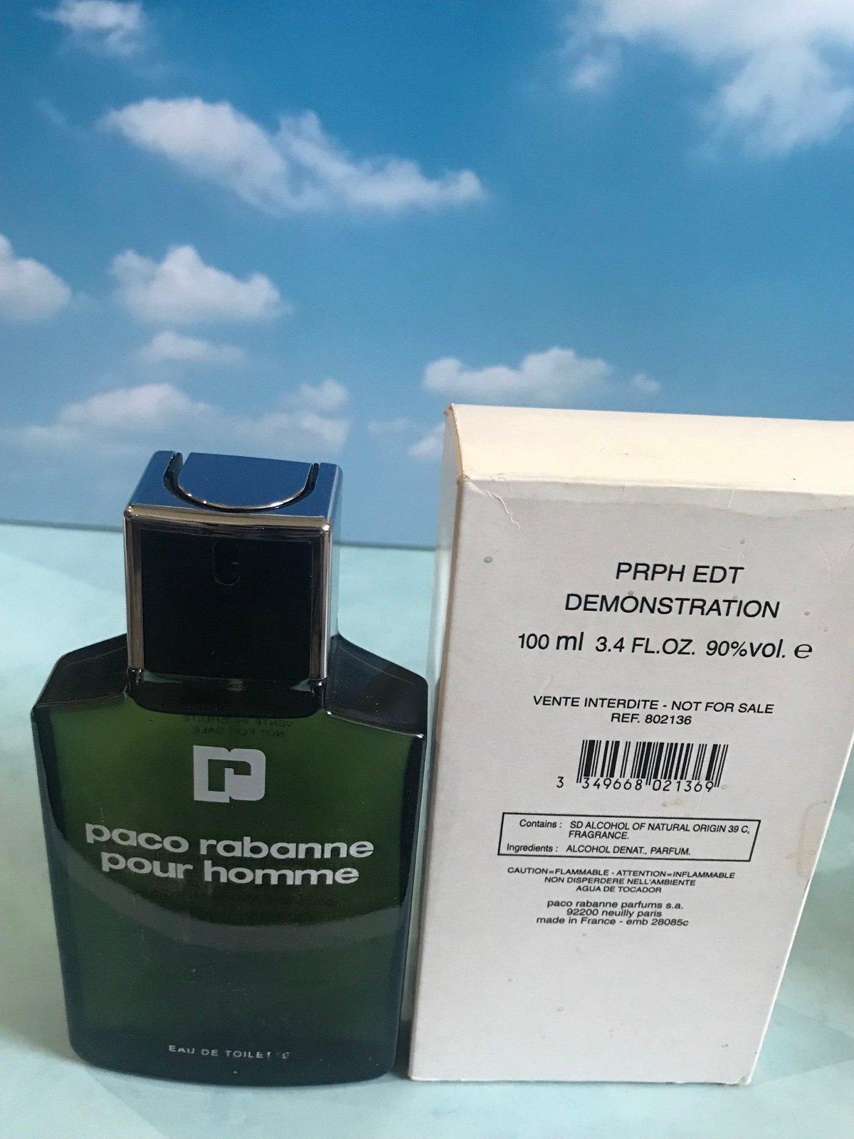 XS POUR HOMME by PACO RABANNE Men 2pc SET 100ml S/G+ 100ml