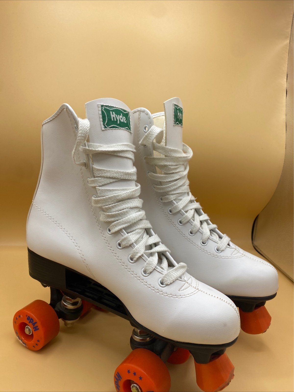 VTG RETRO Hyde roller skates Women’s Size 8 RL95 Derby Skates - White.