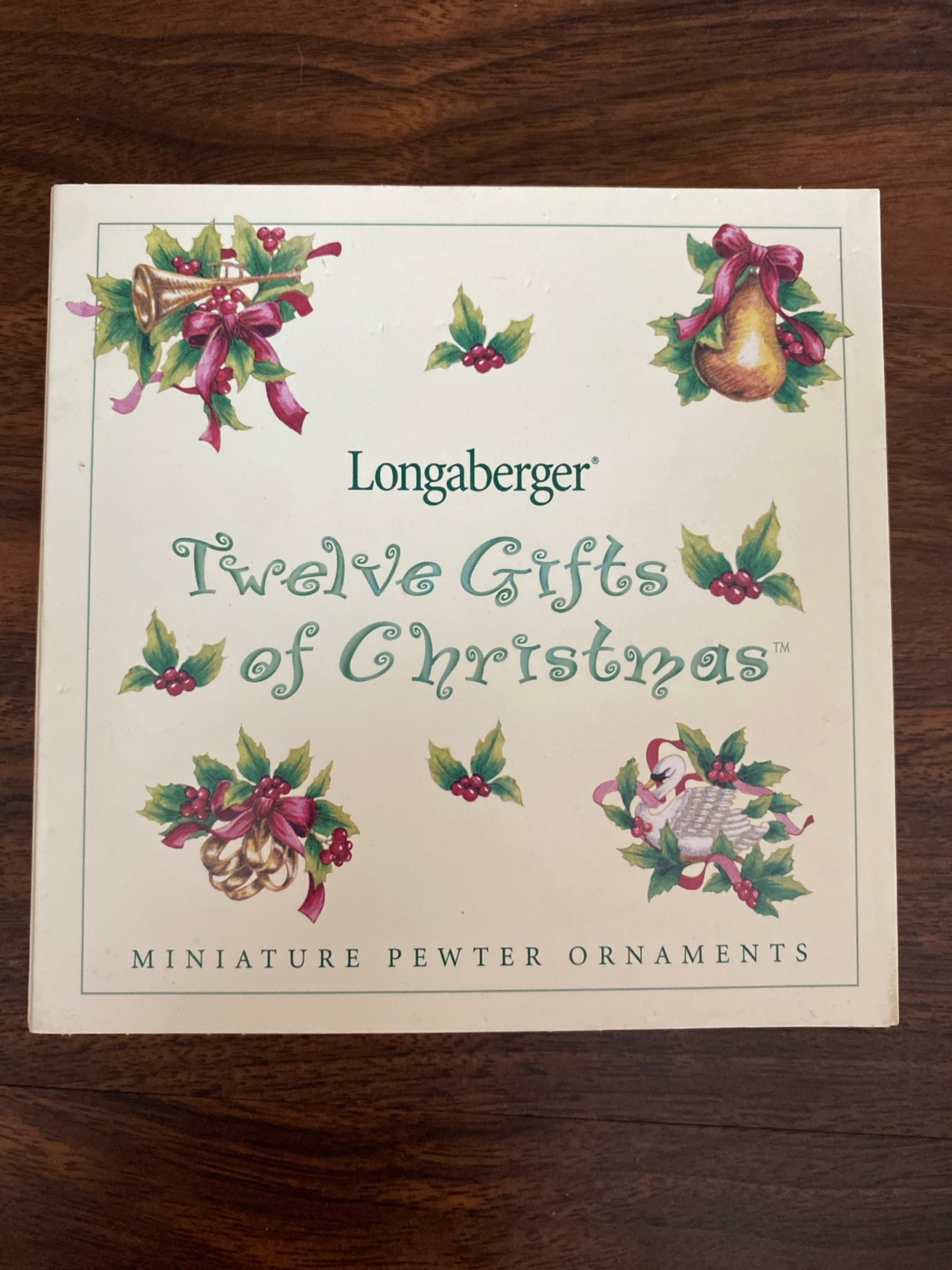 Longaberger Twelve Gifts of Christmas