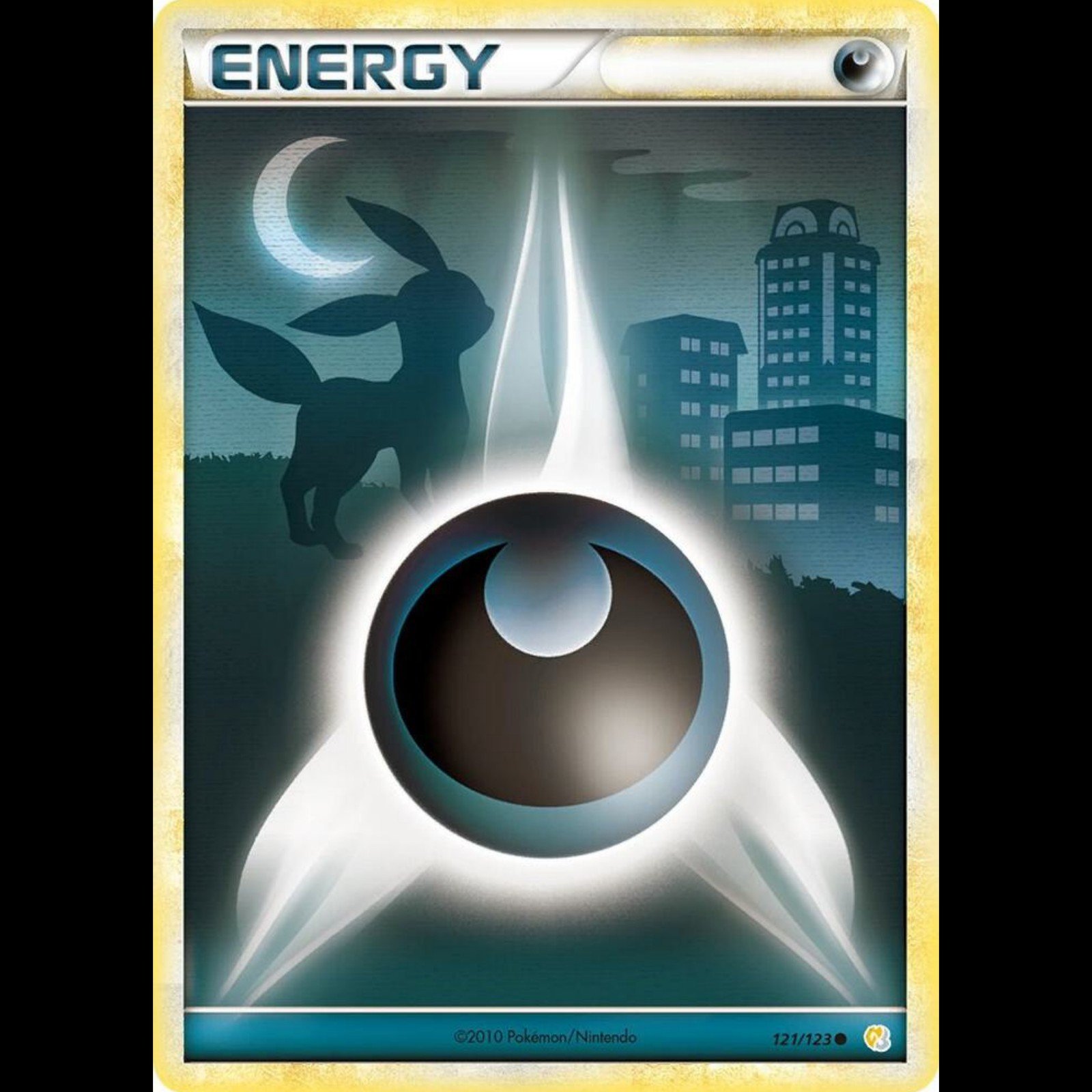 Vintage Darkness Energy with Umbreon from 2010