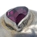 Sterling Silver Song Bird Brooch Mexico Purple Eye 12g Pin Vintage Taxco Jewelry