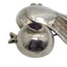 Sterling Silver Song Bird Brooch Mexico Purple Eye 12g Pin Vintage Taxco Jewelry