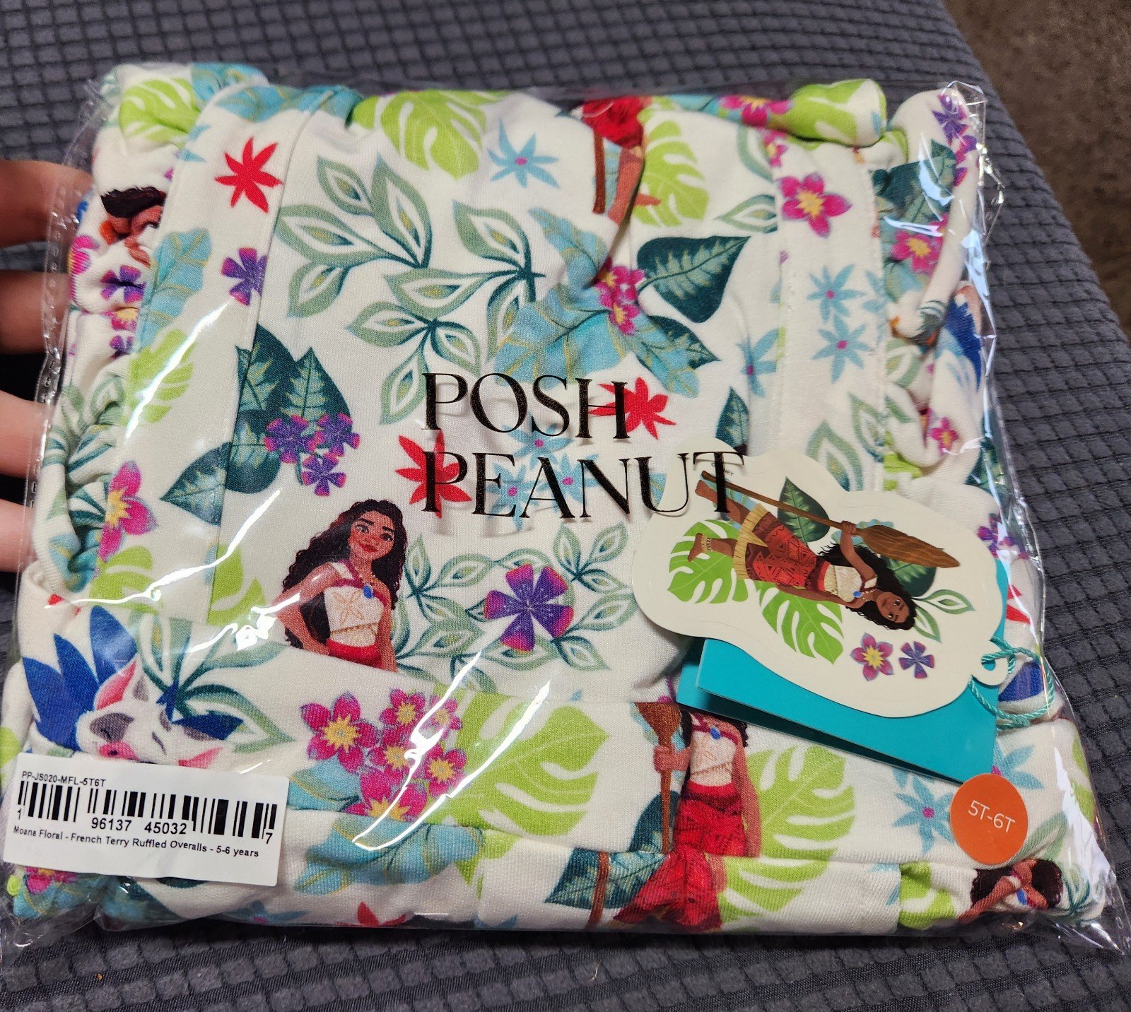 Posh Peanut moana overalls 5/6