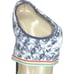Lucky Brand +2X Tie-Dye-White Removable Pads Rainbow Striped Comfort Bras-2-Pk