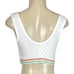 Lucky Brand +2X Tie-Dye-White Removable Pads Rainbow Striped Comfort Bras-2-Pk