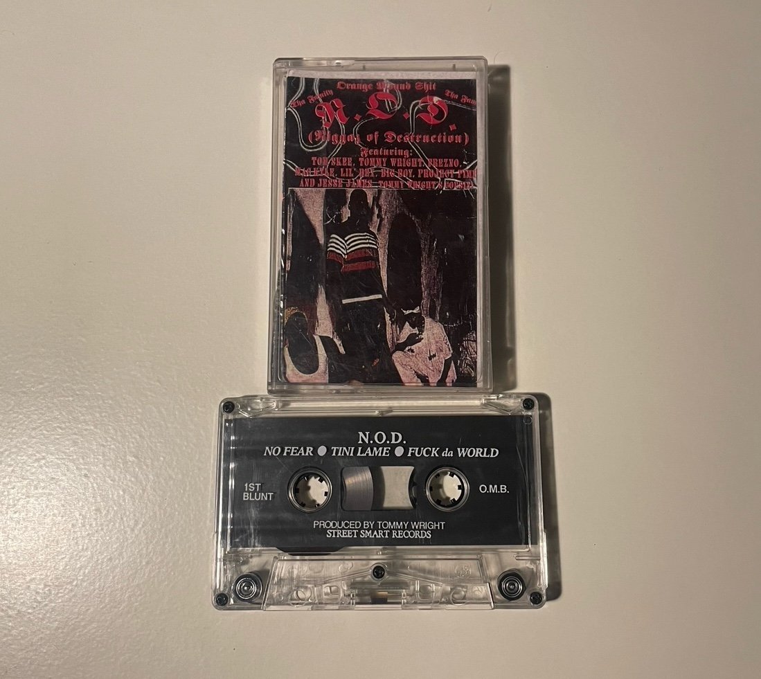 Niggaz Of Destruction NOD Memphis Rap Cassette Tape