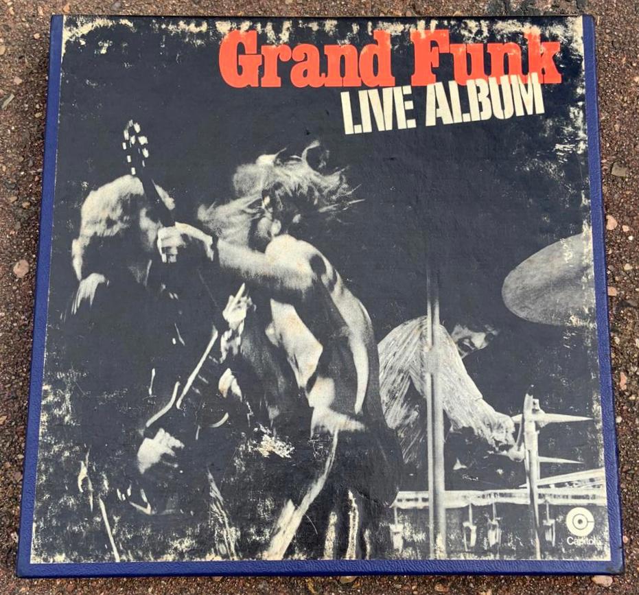 Grand Funk Railroad Live Album Real-to-Real
