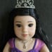 American girl doll with sugar plum fairy outfit set