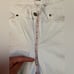 Paige White Verdugo Crop Low Rise Raw Hem Jeans 27