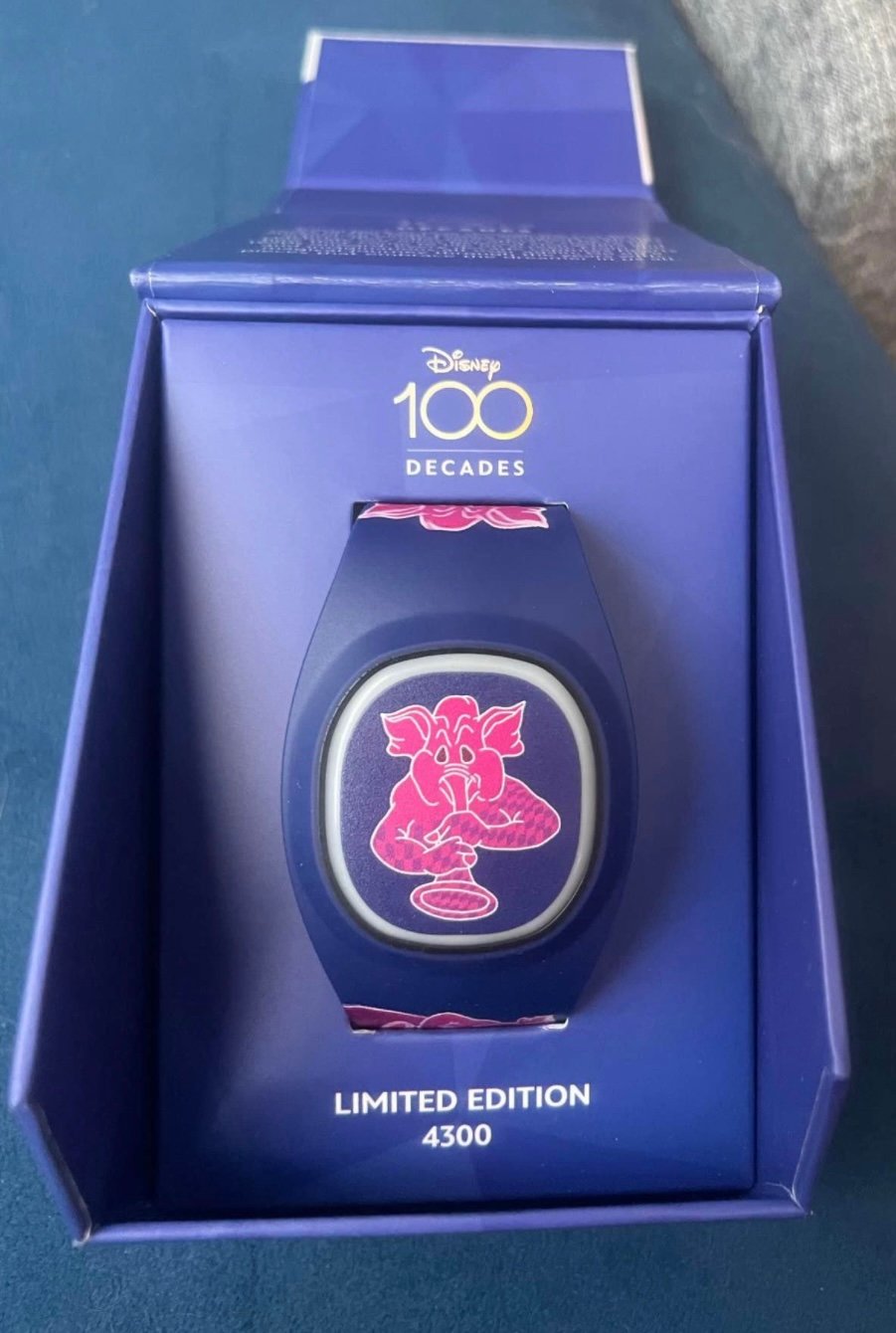 2023 Disney 100 Decades Dumbo Pink Elephants On Parade MagicBand+ BNIB