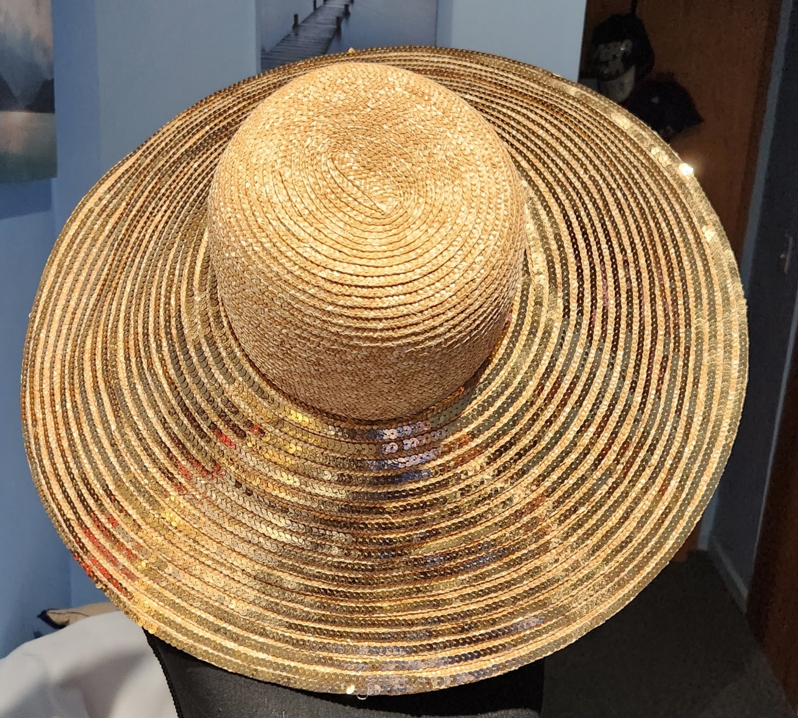 Nordstrom Sequin Beach Hat 85